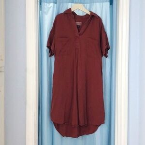 Maroon Dress